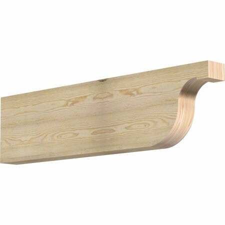 Ekena Millwork Del Monte Rough Sawn Rafter Tail, Douglas Fir, 4"W x 12"H x 48"L RFT04X12X48DEL00RDF